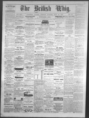 Daily British Whig (1850), 23 Jul 1872