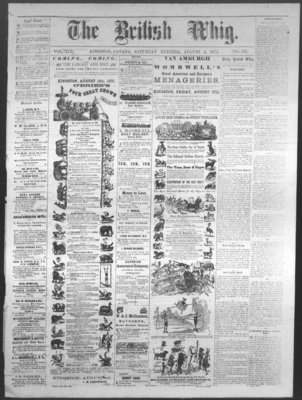 Daily British Whig (1850), 3 Aug 1872