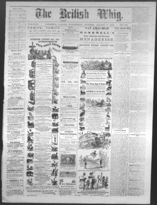 Daily British Whig (1850), 7 Aug 1872