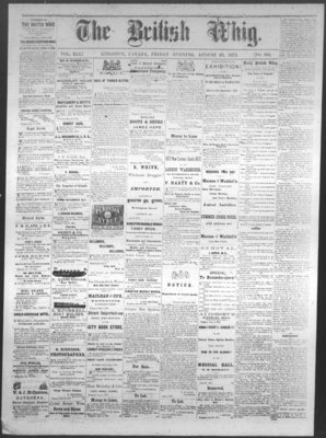 Daily British Whig (1850), 23 Aug 1872