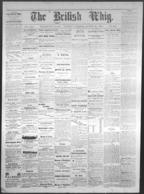 Daily British Whig (1850), 27 Aug 1872