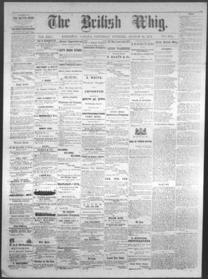 Daily British Whig (1850), 31 Aug 1872