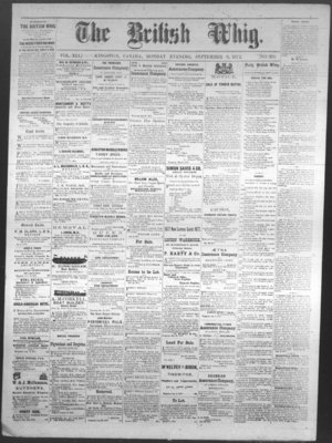 Daily British Whig (1850), 9 Sep 1872