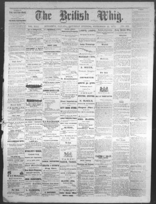 Daily British Whig (1850), 21 Sep 1872