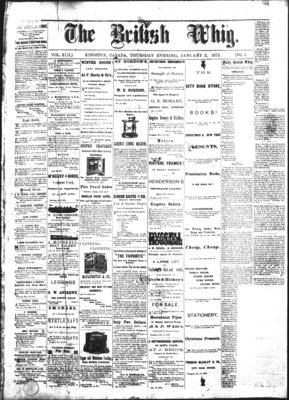 Daily British Whig (1850), 2 Jan 1873