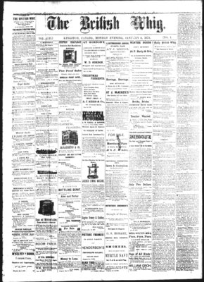 Daily British Whig (1850), 6 Jan 1873