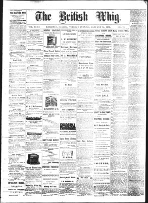 Daily British Whig (1850), 14 Jan 1873