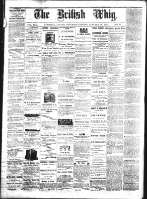 Daily British Whig (1850), 18 Jan 1873