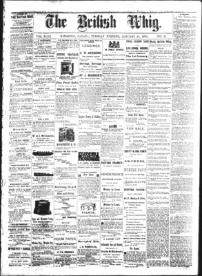 Daily British Whig (1850), 21 Jan 1873