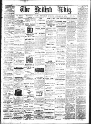 Daily British Whig (1850), 23 Jan 1873