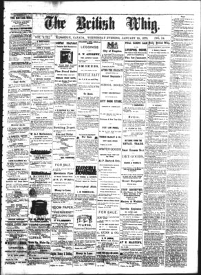 Daily British Whig (1850), 29 Jan 1873