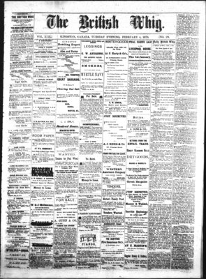 Daily British Whig (1850), 4 Feb 1873