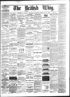 Daily British Whig (1850), 13 Feb 1873