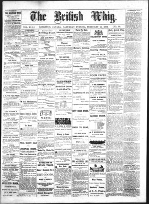 Daily British Whig (1850), 15 Feb 1873