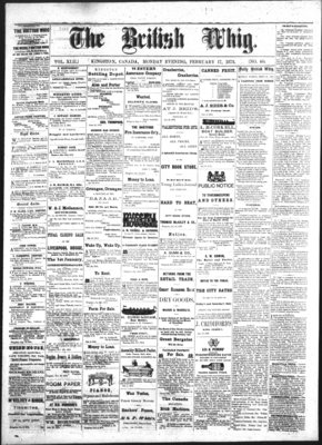 Daily British Whig (1850), 17 Feb 1873