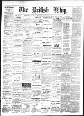 Daily British Whig (1850), 27 Feb 1873