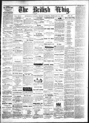 Daily British Whig (1850), 28 Feb 1873