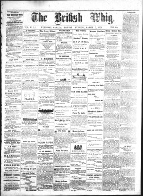 Daily British Whig (1850), 17 Mar 1873