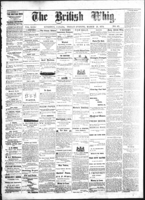 Daily British Whig (1850), 21 Mar 1873