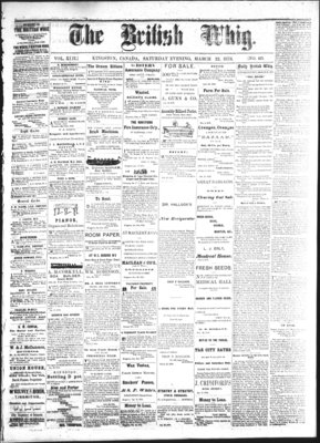 Daily British Whig (1850), 22 Mar 1873