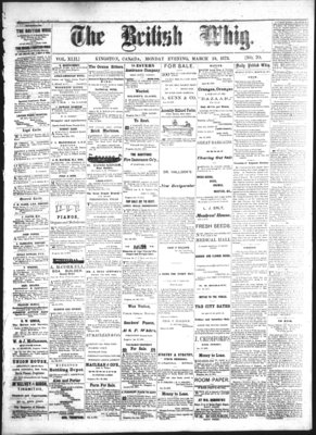 Daily British Whig (1850), 24 Mar 1873