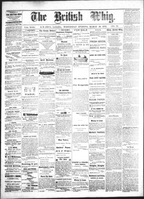 Daily British Whig (1850), 26 Mar 1873