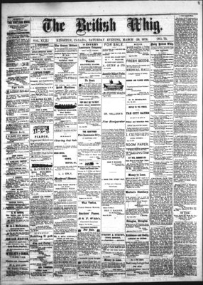 Daily British Whig (1850), 29 Mar 1873