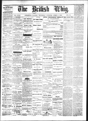 Daily British Whig (1850), 3 Apr 1873