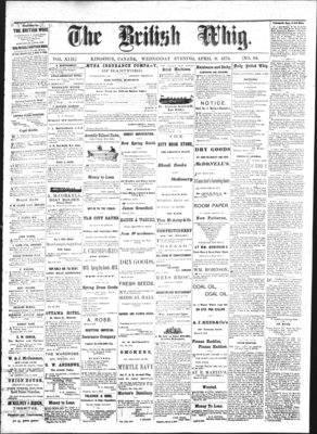 Daily British Whig (1850), 9 Apr 1873