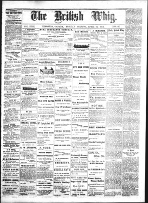 Daily British Whig (1850), 14 Apr 1873