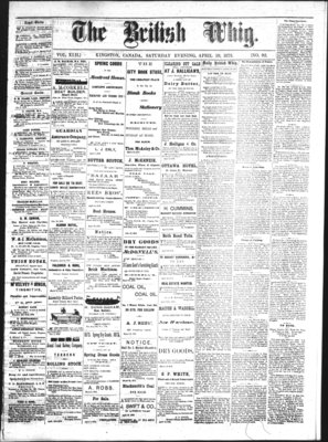 Daily British Whig (1850), 19 Apr 1873