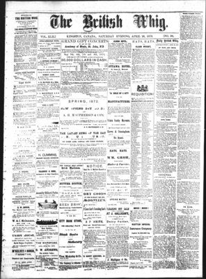 Daily British Whig (1850), 26 Apr 1873