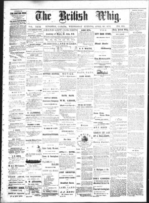 Daily British Whig (1850), 30 Apr 1873