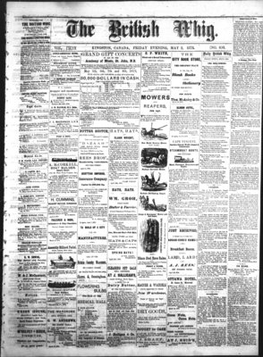 Daily British Whig (1850), 2 May 1873