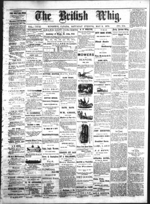 Daily British Whig (1850), 3 May 1873