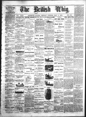 Daily British Whig (1850), 5 May 1873