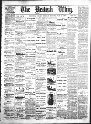 Daily British Whig (1850), 6 May 1873