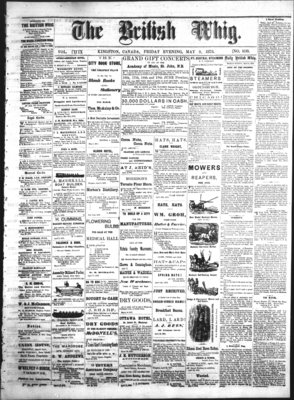 Daily British Whig (1850), 9 May 1873