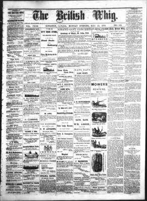 Daily British Whig (1850), 12 May 1873