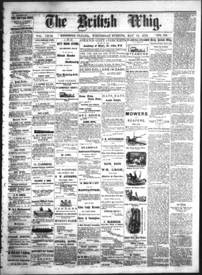 Daily British Whig (1850), 14 May 1873