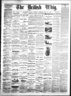 Daily British Whig (1850), 16 May 1873