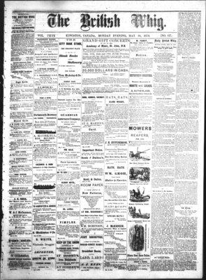 Daily British Whig (1850), 19 May 1873