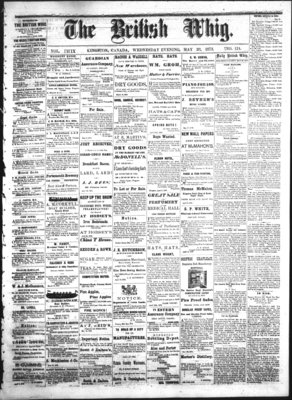 Daily British Whig (1850), 28 May 1873