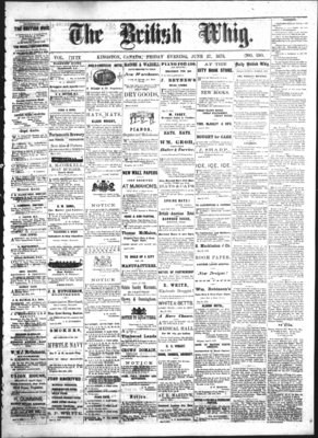 Daily British Whig (1850), 27 Jun 1873