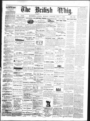 Daily British Whig (1850), 7 Jul 1873