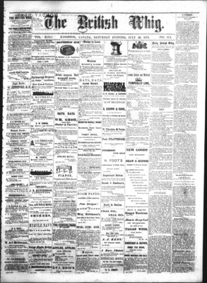 Daily British Whig (1850), 26 Jul 1873