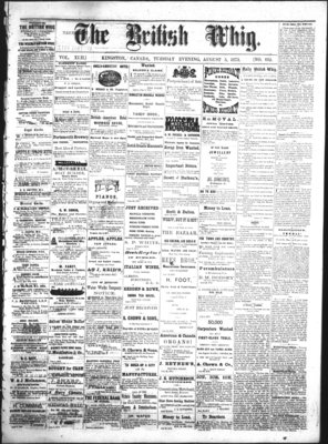 Daily British Whig (1850), 5 Aug 1873