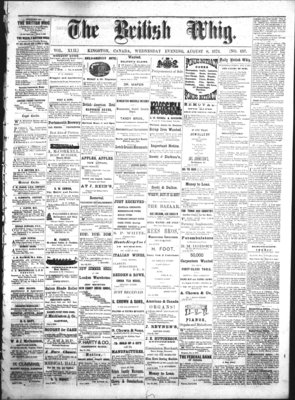 Daily British Whig (1850), 6 Aug 1873