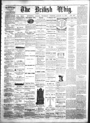 Daily British Whig (1850), 14 Aug 1873