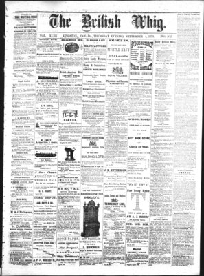 Daily British Whig (1850), 4 Sep 1873